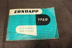 Zündapp 175S 1956 motorrad bedienungs anleitung, Verzenden, Overige merken