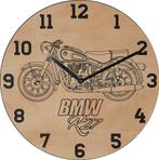 Themaklok met een BMW R27 motor als thema 1, Ophalen of Verzenden, Nieuw, Wandklok