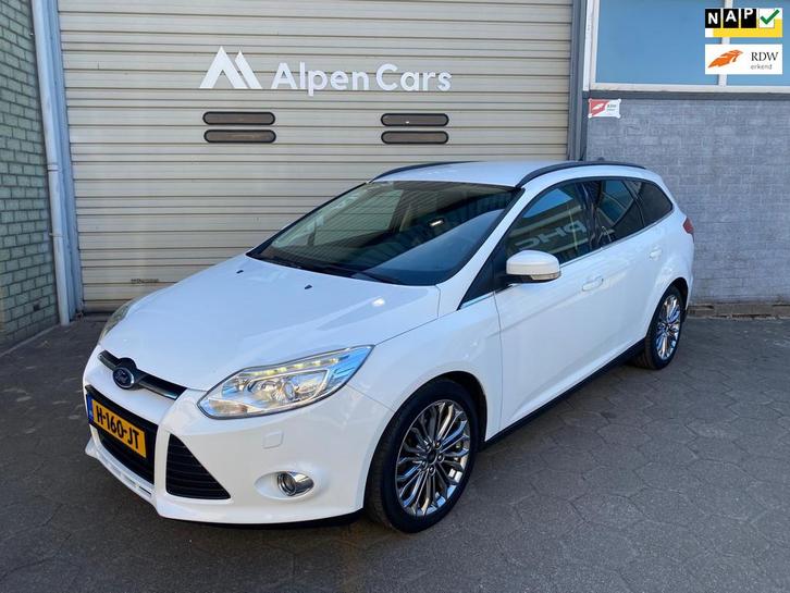 Ford Focus Wagon 1.0 EcoBoost Titanium Airco / Stoelverw / T, Auto's, Ford, Bedrijf, Te koop, Focus, ABS, Airbags, Airconditioning