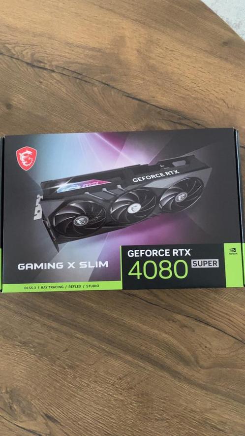 MSI RTX 4080 Super 16GB Gaming X Slim videokaart, Computers en Software, Videokaarten, Zo goed als nieuw, Nvidia, PCI-Express 4.0