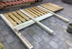 Beton schutting met poort 3.24 m lang, Tuin en Terras, Schuttingen, Ophalen, Zo goed als nieuw, Minder dan 3 meter
