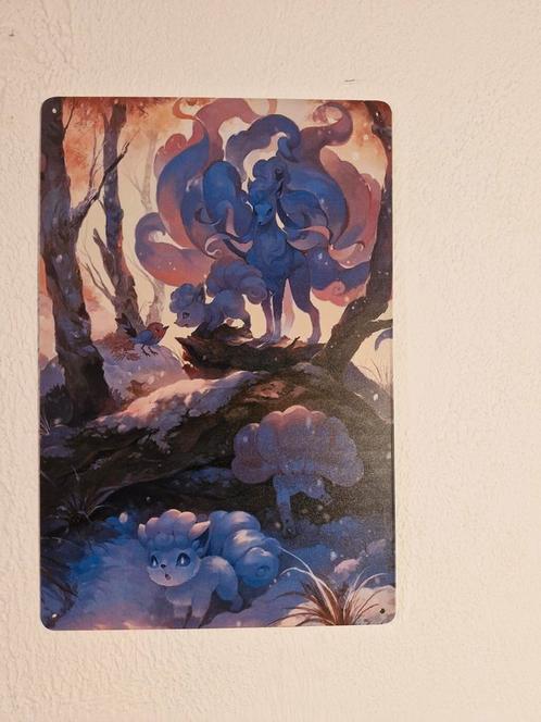 Pokémon Metalen poster, Huis en Inrichting, Woonaccessoires | Wanddecoraties, Nieuw, Ophalen of Verzenden