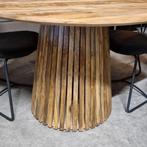 Eettafel Nara 120 cm Rond Mangohout van Benoa, Antiek en Kunst, Antiek | Meubels | Tafels, Ophalen