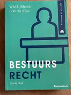 Bestuursrecht, Elferink & de Ruiter, 6e druk, Ophalen of Verzenden, Gamma, Gelezen, HBO