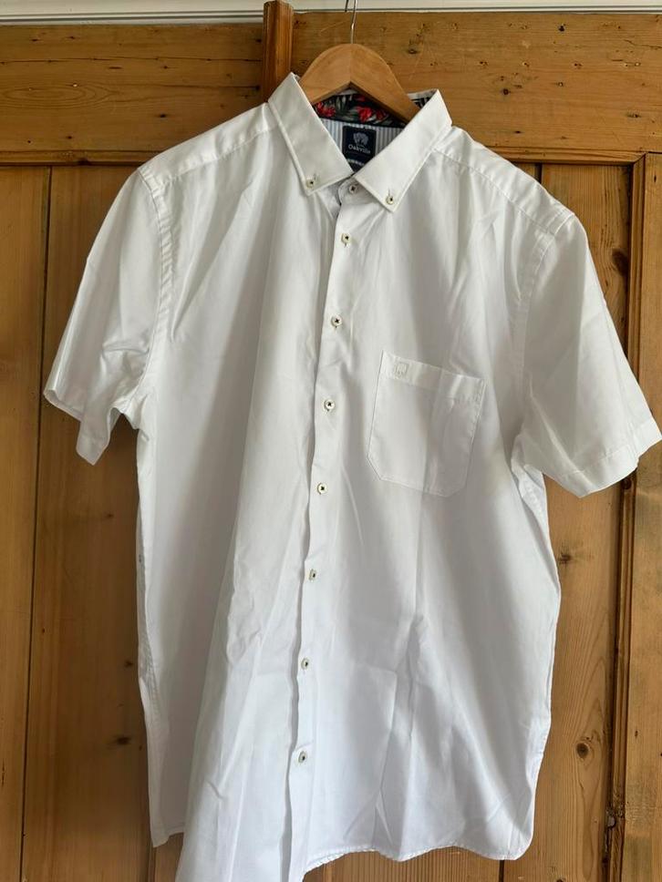 Oakville Lifestyle overhemd – Wit – 3XL – Modern Fit, Kleding | Heren, Overhemden, Zo goed als nieuw, Overige halswijdtes, Wit
