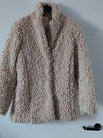 Faux fur creme jas NUMPH, Beige, Ophalen of Verzenden, Zo goed als nieuw, Numph