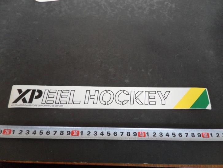sticker XPeel Hockey, Verzamelen, Stickers, Zo goed als nieuw, Ophalen