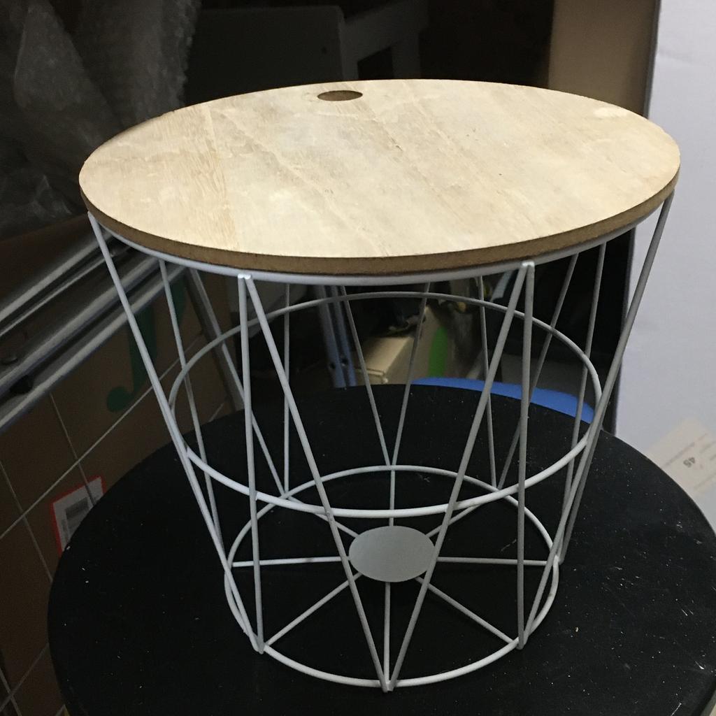 Stalen Draadmand met Deksel, Ophalen of Verzenden, Zo goed als nieuw, Rond, Overige materialen