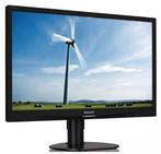 Supernette Philips 220sPlus Zwart Incl Kabels HDMI, Computers en Software, Monitoren, VGA, Gebruikt, IPS, 101 t/m 150 Hz