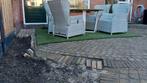 Gratis bestrating, Tuin en Terras, Ophalen, Gebruikt, Overige typen, 10 m² of meer