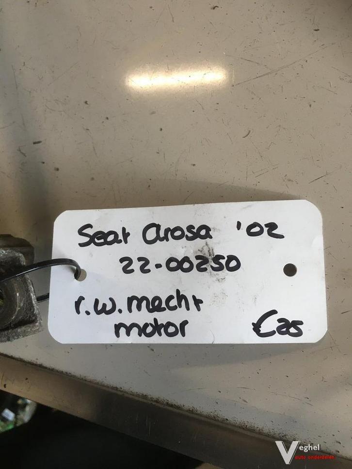 Seat Arosa 2002 Ruitenwissermechanisme, Auto-onderdelen, Ruiten en Toebehoren, Gebruikt, Ophalen of Verzenden
