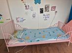 Ikea Minnen meegroeibed roze, Kinderen en Baby's, Kinderkamer | Bedden, Ophalen, 70 tot 85 cm, Zo goed als nieuw, Lattenbodem