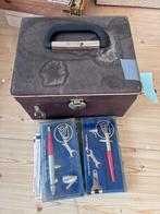Airbrush compressor + airbrush painting tool sets, Ophalen, Gebruikt