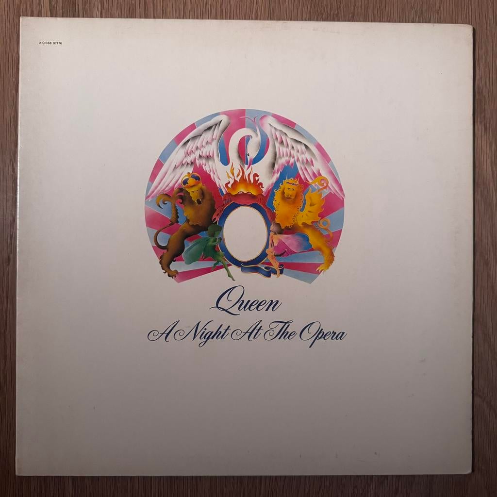 Queen A Night A The Opera LP Vinyl 1976 France Hard Rock Pop, Cd's en Dvd's, Vinyl | Rock, Ophalen of Verzenden, Gebruikt, 12 inch