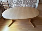 Eettafel, Huis en Inrichting, Tafels | Eettafels, Ophalen, Zo goed als nieuw, Ovaal, 100 tot 150 cm