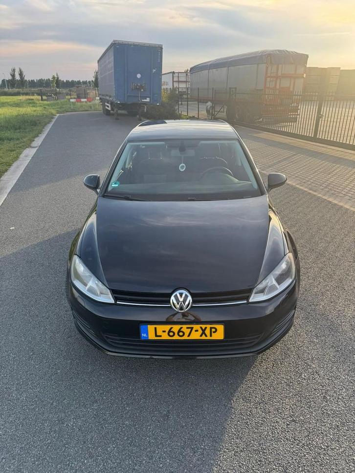 Volkswagen Golf 1.2 TSI 77KW 5D 2013 Zwart, Auto's, Volkswagen, Particulier, Golf, Airbags, Airconditioning, Alarm, Bluetooth