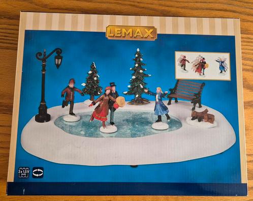 Lemax Schaatsbaan Kerst, Diversen, Kerst, Nieuw, Ophalen of Verzenden