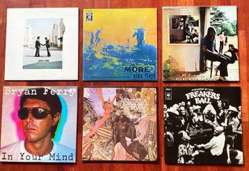 40 Rock en pop lp's beschikbaar voor biedingen