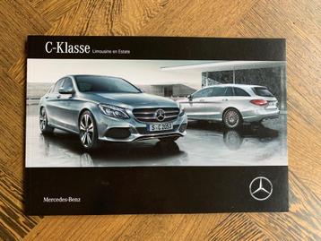Brochure folder Mercedes-Benz C-klasse W205 S205 2017 beschikbaar voor biedingen