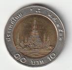 10  bath  1989  Thailand. km. 227  ( 0,75 euro. ), Postzegels en Munten, Munten | Azië, Ophalen of Verzenden, Zuid-Azië, Losse munt