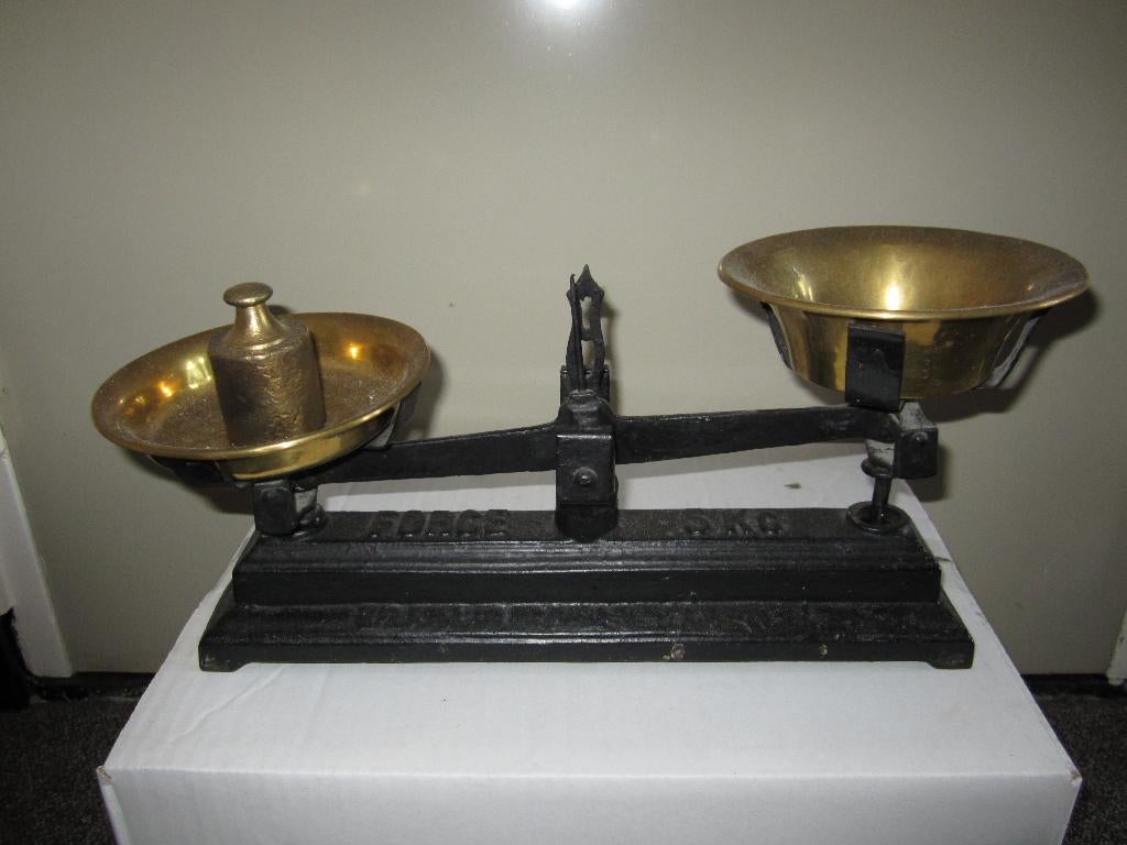 Antieke Weegschaal, Antiek en Kunst, Ophalen