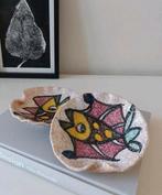 Toledo Keramiek Spanje 2x Handbeschilderd Schaaltje, Antiek en Kunst, Ophalen of Verzenden