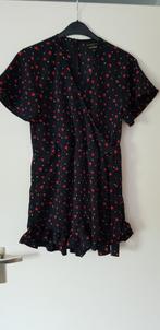 Superleuke korte jumpsuite met hartjes L, Nina Warink, Zwart, Maat 42/44 (L), Ophalen of Verzenden