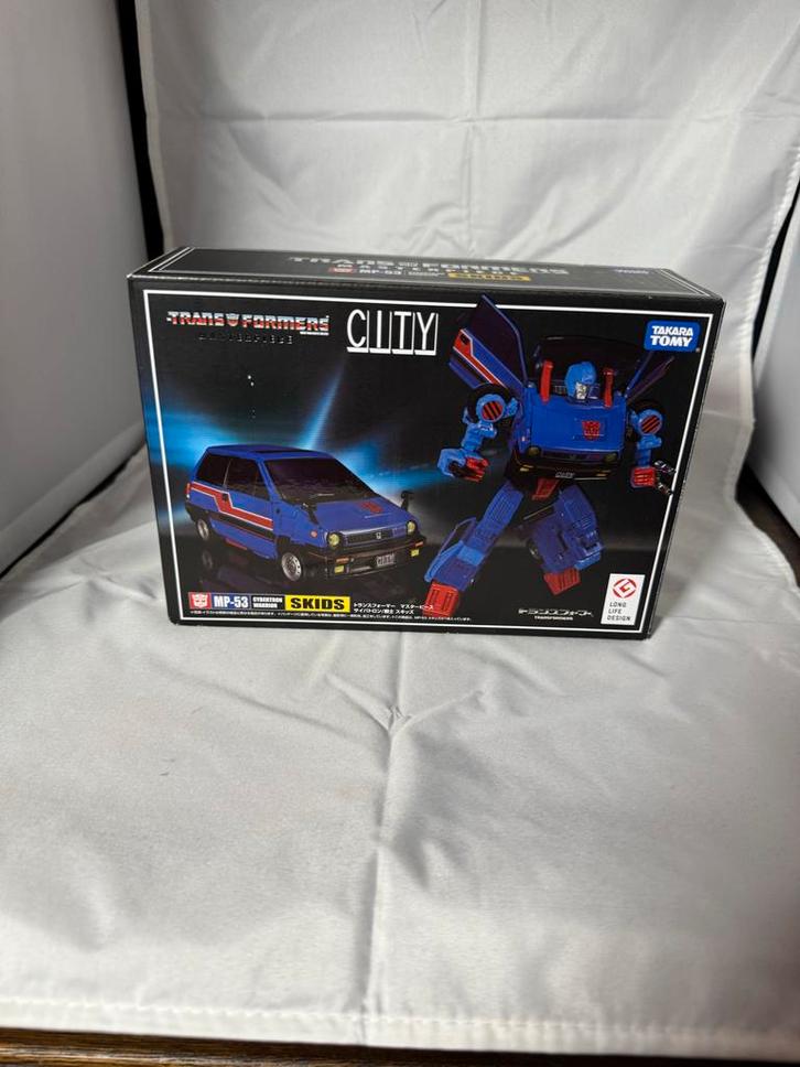 Transformers Masterpiece MP-53 Skids, Verzamelen, Transformers, Zo goed als nieuw, G1, Autobots, Ophalen of Verzenden