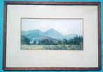 GESIGNEERDE AQUAREL CHRISTABEL CALVERT (1907-1972) INGELIJST, Verzenden