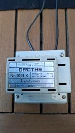 Grothe Transformator Nr. 1991 K - 220V naar 10-24V, Ophalen, Gebruikt, Overige typen