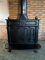 Gietijzeren openhaard/ houtkachel, Ophalen, Houtkachel, Zo goed als nieuw, Vrijstaand