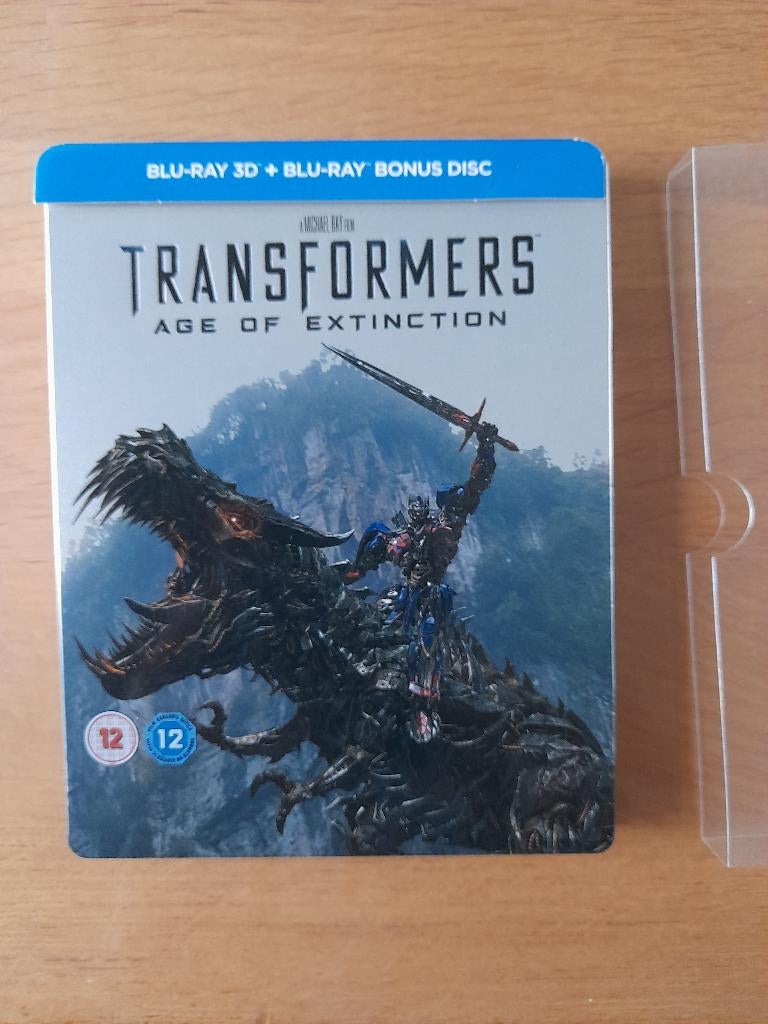 Transformers Age of Extinction steelbook, Cd's en Dvd's, Blu-ray, Ophalen of Verzenden, Zo goed als nieuw