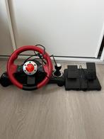 Qware Racestuur met Pedalen – PS3 / PS4 / PC, Ophalen of Verzenden, Gebruikt