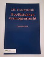 Boek Hoofdstukken Vermogensrecht, Ophalen, Zo goed als nieuw, WO