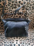 Tas leer donker blauw Borse in pelle €10.00 euro, Ophalen, Zo goed als nieuw, Blauw, Handtas