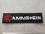 Rammstein logo patch strip 8 -- 15.5 x 4 cm, Verzenden, Nieuw, Kleding