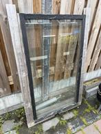 Kozijn Douglas blokhut met thermopane dubbelglas, Gebruikt, Raamkozijn, 75 tot 150 cm, Hout