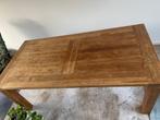 Mooie houten eettafel, Huis en Inrichting, Tafels | Eettafels, Ophalen, Gebruikt, Teakhout, 200 cm of meer