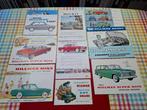Hillman Rootes set van 9 folders NL en GB jaren 60, Verzenden, Zo goed als nieuw, Overige merken, Hillman Rootes