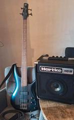 Basgitaar Ibanez SG met Versterker Hartke HD15 & Accessoires, Muziek en Instrumenten, Ophalen of Verzenden, Zo goed als nieuw