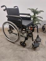 Invacare rolstoel met decubitus kussen, Ophalen, Inklapbaar, Zo goed als nieuw, Handbewogen rolstoel
