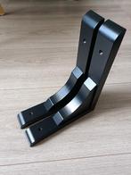 Ikea plankdragers Ramshult zwart 2 stuks, Ophalen of Verzenden