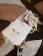 Alysi - Prachtige 100% zijden Jurk maat 42 - Nieuw €435, Kleding | Dames, Bruin, Maat 42/44 (L), Nieuw, Ophalen of Verzenden