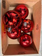 Vijf grote rode kerstballen 20 cm, Ophalen of Verzenden, Gebruikt