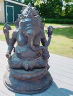 Oude bronzen India Hindoestaanse Ganesha, Ophalen of Verzenden