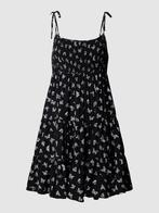 Zwarte zomerjurk met vlinders - Maat s, Kleding | Dames, Jurken, Maat 38/40 (M), Zwart, Nieuw, Ophalen of Verzenden