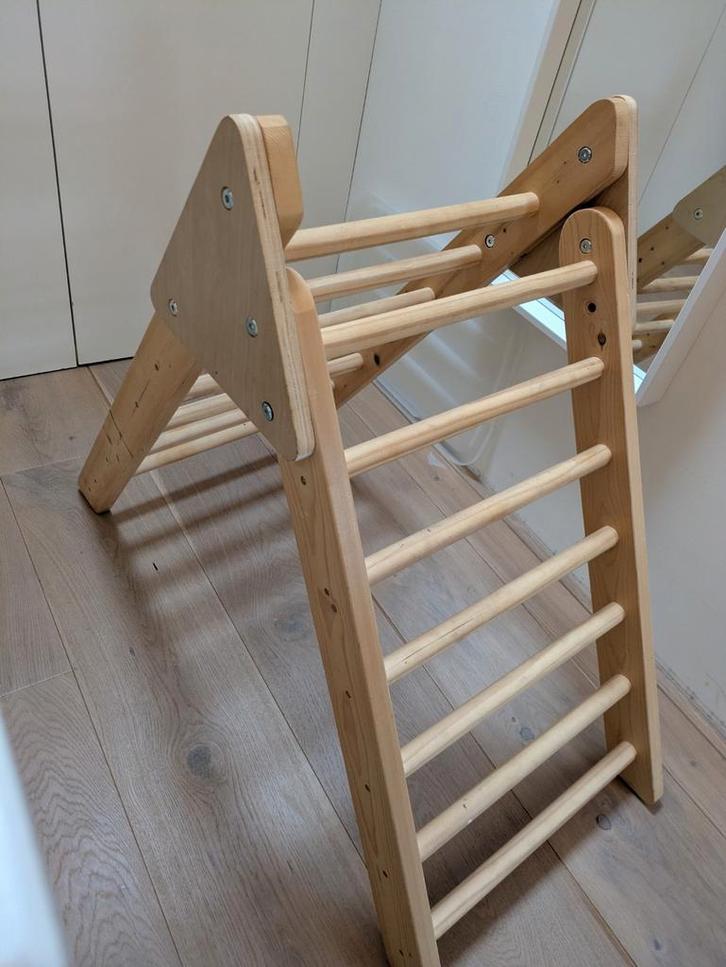 Montessori klimrek, houten driehoek, Kinderen en Baby's, Kinderkamer | Overige Meubels, Overige typen, Ophalen