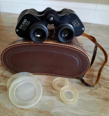 Vintage verrekijker SPLENT 7 X 50 met koffer beschikbaar voor biedingen