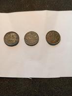 3stuks Koninkrijken halve Centen 1894--1900---1917, Ophalen of Verzenden, Koningin Wilhelmina, Overige waardes