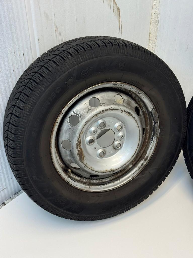 Fiat Ducato bj.2012 All-Seasons banden met velgenset 5x118, 15 inch, Ophalen of Verzenden, All Season, EVZ Handelsonderneming